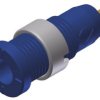 Gniazdo bananowe Żeński Połączenie lutowane typ Gniazdo bananowe Niebieski 10A Hirschmann Test & Measurement rozmiar 2mm