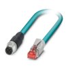 Kabel Ethernet Cat5 długość 2m Z zakończeniem Phoenix Contact Poliuretan