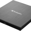 Verbatim External Ultra HD 4K Zewnętrzna nagrywarka Blue-ray Obsługa wideo 4K Produkt nowy USB-C® (USB 3.2 Gen 1) czarny