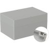 PC enclosure, (L x W x H) 240 x 160 x 120 mm, light gray (RAL 7035), IP66, BYB-3-90H0119