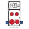 Rozdzielnica 0-1(63A) 0-1(32A) 0-1(16A) 5x63A 5x32A 2x5x16A 2x SB-008605-S0100-54