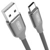Kabel USB/USB-C 1m UNITEK Nylon Szary Y-C4025AGY --94423