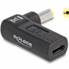 Delock USB 2.0 adapter [1x złącze męskie DC 5,5 mm - 1x złącze żeńskie USB-C] 60009