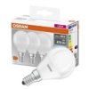 3Pak Żarówka Led E14 P45 5W 40W 470Lm 4000K Neutralna 300 Osram Base
