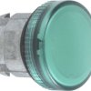 Schneider Electric ZB4BV033E ZB4BV033E Element czołowy dla lampki sygnalizacyjnej. (Ø) 22 mm zielony, chrom 1 szt.
