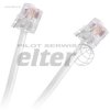 Kabel telefoniczny 1,0m biały