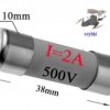 2A bezp. ceram. szybki 10x38mm 500V gG