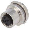 Gniazdo M12 4-pin żeńskie kod A-DeviceNet CANopen IP67 T4133012041-000