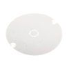 Pokrywka fi60 biała przykręcana PL60 SIMET 208584