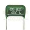 1.8nF 400V mylar capacitor