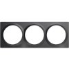 Triple Cover Plate (antracyt) - Potrójna ramka ozdobna do zastosowania z urządzeniami Walli.