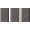 kwb 088900 sanding sponge set 3 pcs medium fine super fine grain