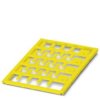 Oznaczniki kablowe UC-WMT (12X4) YE