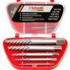 Wykrętaki Do Urwanych Śrub 5Szt Wkrętak Zestaw Schmith