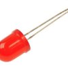 L-813ID Dioda LED 10mm czerwona 40-150mcd 60° dyfuzyjna