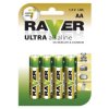 Bateria alkaliczna LR6 / AA 1,5V RAVER ULTRA B7921 /blister 4szt./