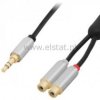 Jack 3,5 - 2xGN RCA; 15cm