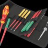 05006607001 Schraubendrehersatz, Wechselklingen, Kraftform Kompakt VDE, 16-t