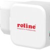 Roline Ładowarka USB 20 W 1x USB-A, 1x USB-C® Power Delivery biały dom
