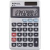 Maul 7262295 Pocket Calculator Grey 12 Digit Display Battery & Solar Powered