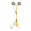 Statyw podwójny żółty + 2x50W TRIPOD SPECTR 165358