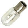 Ba15d 230V 15W klar 20x49 R-L T20