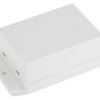 Obudowa ABS szerokość zew. 50 mm długość zew. 70 mm wys. zew. 29 mm RS PRO Biały