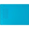 Velleman Silicone soldering mat - 350 x 250mm - blue - AS19