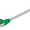 Cat 6 Kabel Krosowany,S/Ftp (Pimf), Szary, Zielony - Długość Kabla 5 M