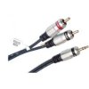 KABEL 3.5 JACK-2xRCA 1.0m DIGITAL
