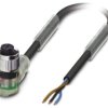 Przewód czujnik-siłownik ze złączem Złącze M12 długość 3m Rodzaj A Żeńskie
