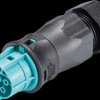 96.051.4553.6 RST Classic 20i5 connector, turquoise blue socket