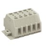 WAGO 262-141 11-way 2 Conductor Fixing Flanges Terminal Strip Grey AWG20-12