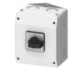 Rozłącznik główny w obudowie ekranowanej 6P 25A 9.5kW AC23A 400V styki pom wyprz 1Z 1R blokowanie w poz O i I 3LD2185-5VD21