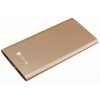 Zasilacz PowerBank 5000mAh 2x USB-A 1A i 2.1A Złoty Techly