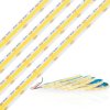 Taśma LED Pasek COB 12V 50W 1920LED NEON IP65 Ciepła 8mm 5m