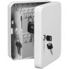 Burg Wächter 35870 FAVOR Key Cabinet 48 Hooks White Secure Storage