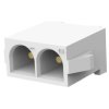 Listwa stykowa PCB 2-pinowe MATE-N-LOK raster: 6.35 mm Pionowy 1-rzędowe TE Connectivity Płyta60 V W osłonie