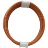 Donau 110-7 Elektronik 1-Wire Kupferlitze Orange 0.04mm² 10m