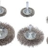Zestaw Szczotek Na Wiertarkę Inox, 6Szt.