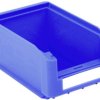 BITO Lagertechnik 383894 Skrzynka magazynowa nadaje się na żywność (D x S x W) 160 x 103 x 75 mm niebieski 40 szt.