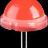 DLC2/6ID LED, 20 mm, wired, red, 61 mcd, 120°