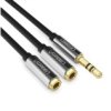 Kabel Słuchawkowy Ugreen Av123 Minijack 3.5 Mm (Męski) - 2X Minijack 3.5Mm...