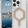 Urban Armor Gear Plyo MagSafe Case Futerał backcase Apple iPhone 16 Pro jasnozielony, przeźroczysty, złoty Kompatybilny