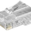 Wtyk Western Rj45 Do Kabla Płaskiego, 8-Pinowy - Połączenie Typu Wtyk Rj45...