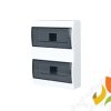 Rozdzielnica natynkowa 24 modułowa 2x12M drzwi transparentne IP40 RN-24 Fala (N+PE) 7.5 ELEKTRO-PLAST