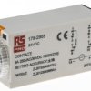 Timer Relay Wciskane 24V dc DPDT 2-stykowy RS PRO DPDT 0.5 → 10min jednofunkcyjny