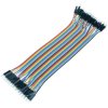 40pcs Dupont Male to Male 20cm Jumper Wire Connectors