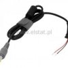 Kabel DC do laptopa 7,9/ 5,5 + pin, prosty