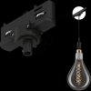 91387 ProRail3 universal pendant adapter, max. 1150 W, black